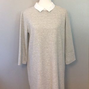 Zara Large Gray Knit Dress